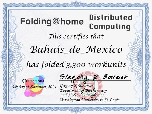 Folding at home - dic. 2021